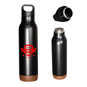 Photo of 20 Oz. Cork Based Double Wall Insulated Water Bottle
