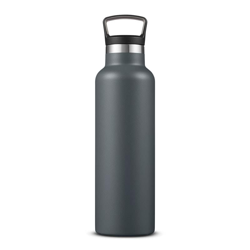 Charcoal color option for Columbia® 21 Oz. Double Wall Vacuum Bottle With Loop Top