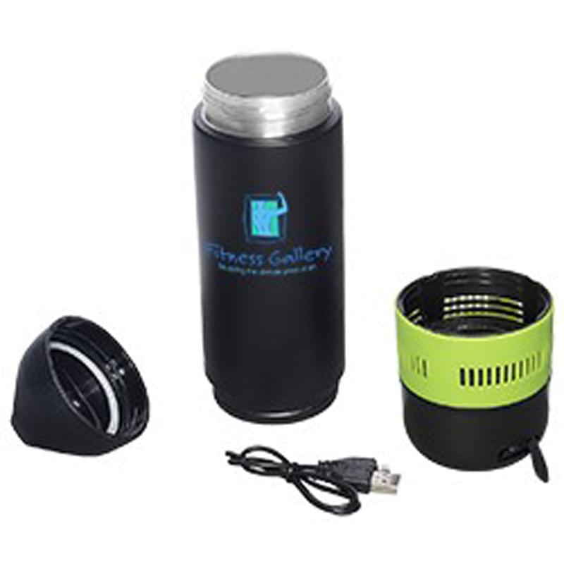 Lime color option for 13 Oz. Freedom Bluetooth Speaker Vacuum Water Bottle