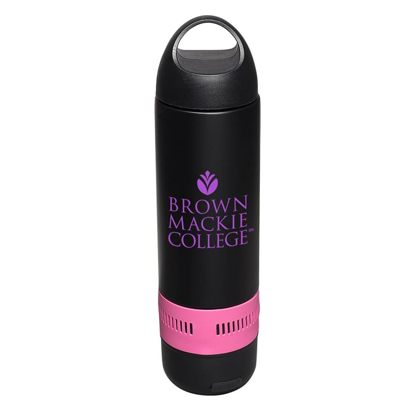 Pink color option for 13 Oz. Freedom Bluetooth Speaker Vacuum Water Bottle