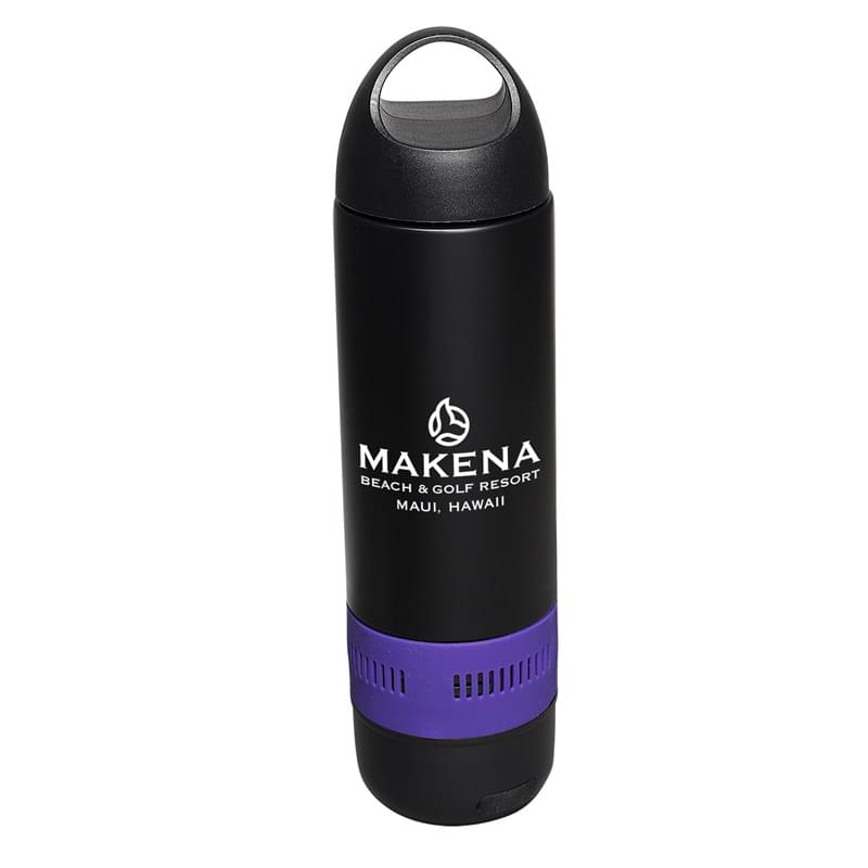 Purple color option for 13 Oz. Freedom Bluetooth Speaker Vacuum Water Bottle