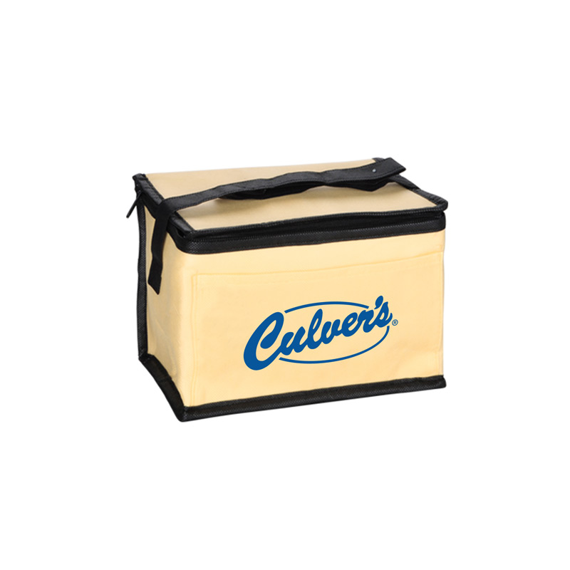 Cream color option for 8"W X 6"D X 5.5"H With 20" Handle 6 Pack Cooler