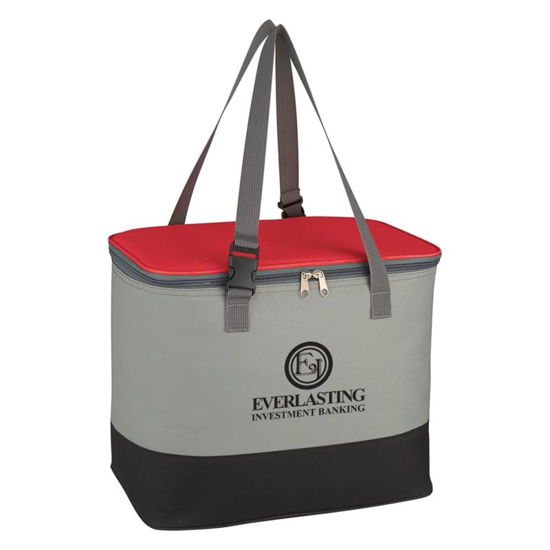 Gray/Red color option for Alfresco Cooler Bag