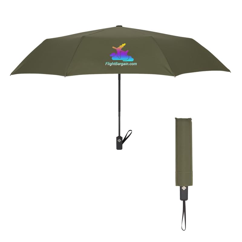 Dark Green color option for 44" Arc Custom Telescopic Umbrella