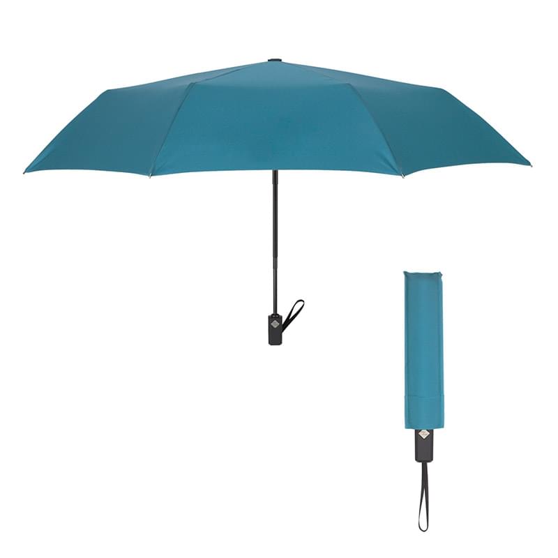 Teal color option for 44" Arc Custom Telescopic Umbrella