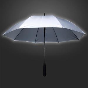 Photo of 46" Arc Rain Delay Reflective Umbrella