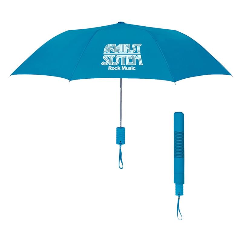 Neon Blue color option for 42" Foldable Neon Telescopic Umbrella