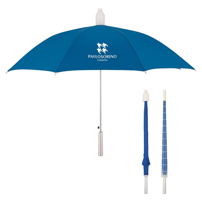 Royal Blue color option for 32" Collapsible Polyester Umbrella