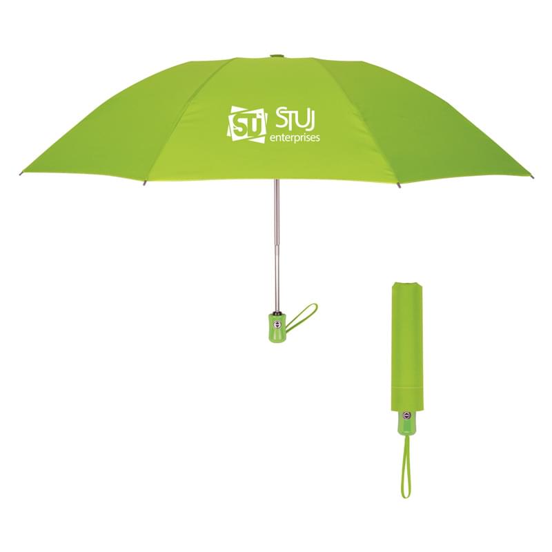 Lime color option for 44" Automatic Inverted Umbrella With Wrist Strap