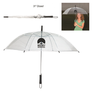 Photo of 46" Arc Clear Umbrella
