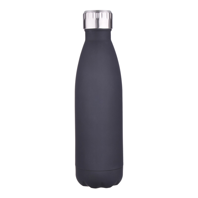 Black color option for 17 Oz. Matte Soft Touch Steel Bottle