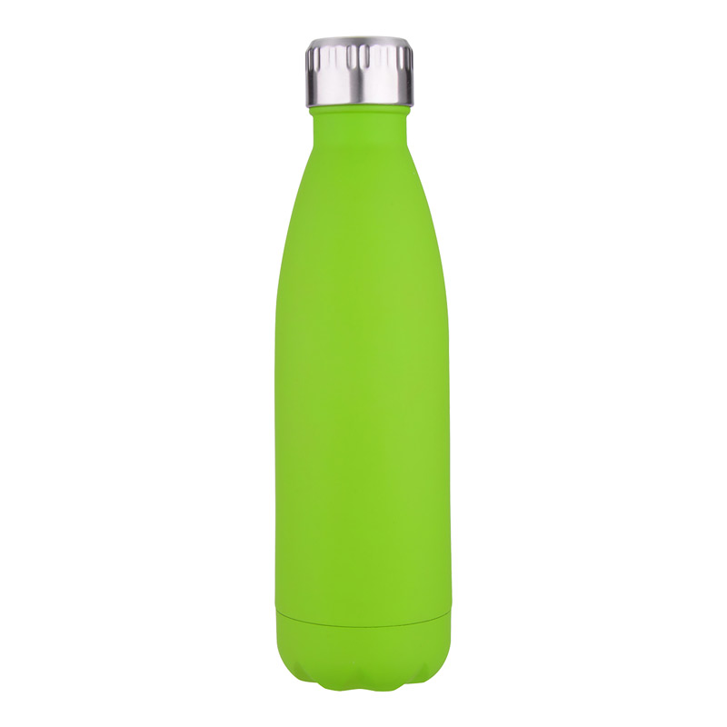Lime color option for 17 Oz. Matte Soft Touch Steel Bottle