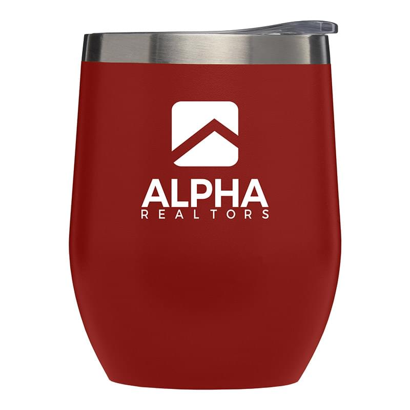 Red color option for Escape   11 Oz. Double Wall Stainless Wine Cup