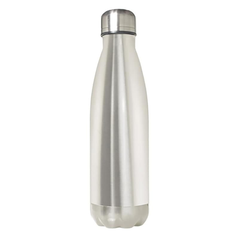 Silver color option for 17 Oz. Stainless Steel Double Wall Vacuum Bottle