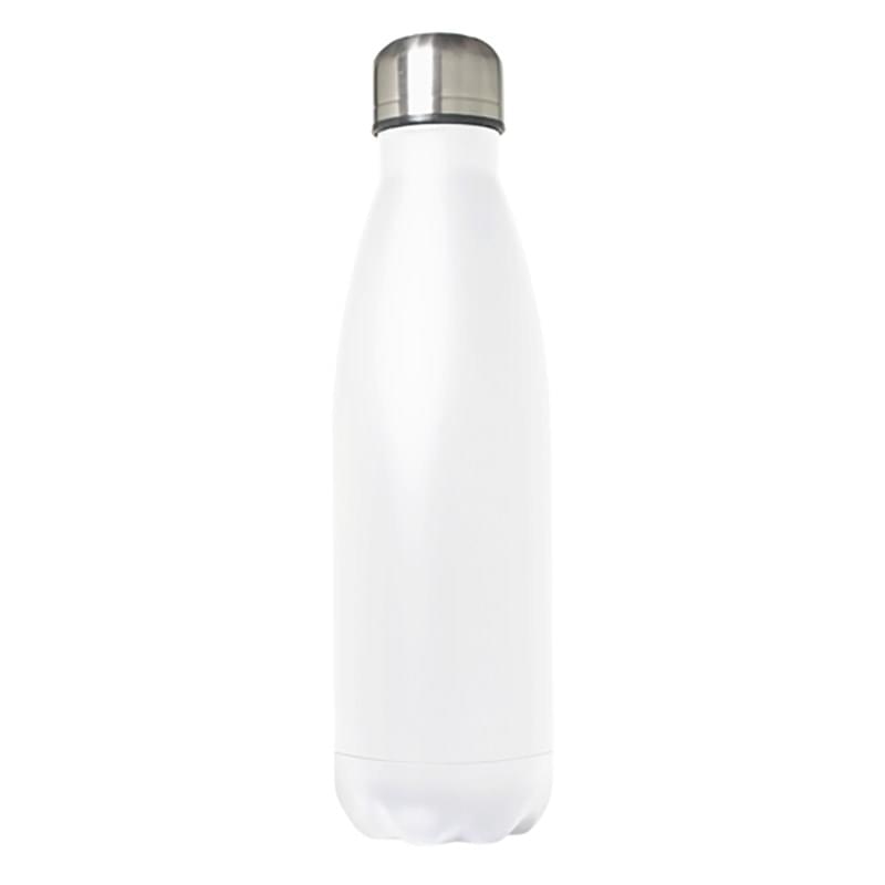 White color option for 17 Oz. Stainless Steel Double Wall Vacuum Bottle