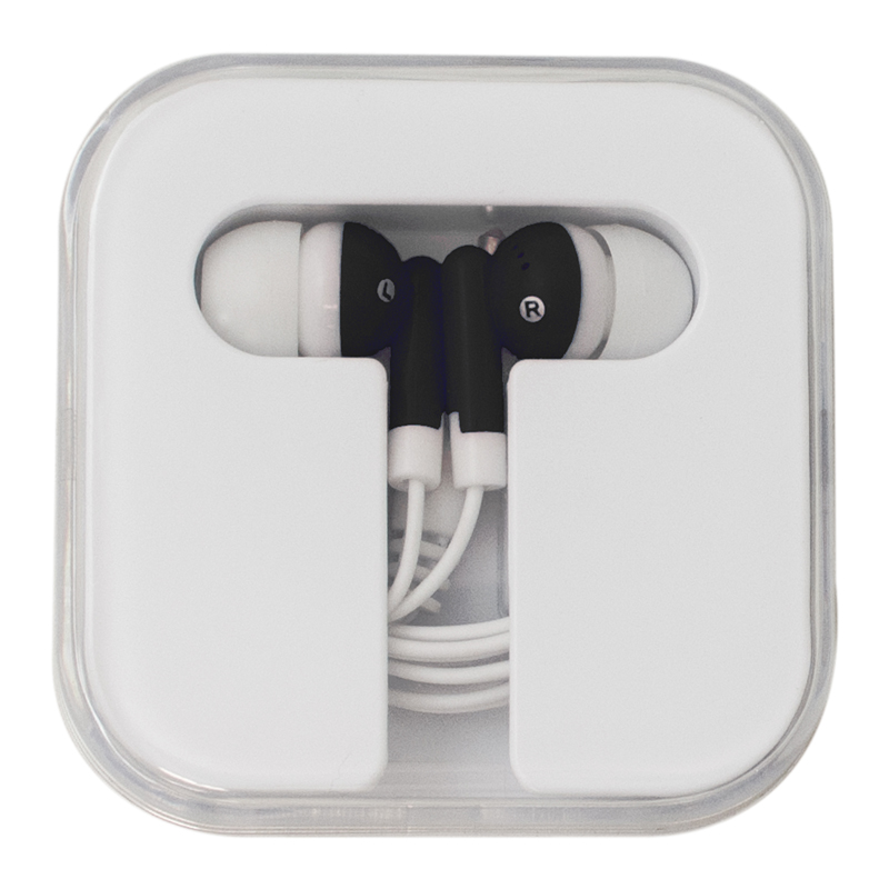 Black color option for Ear Buds With Square Case