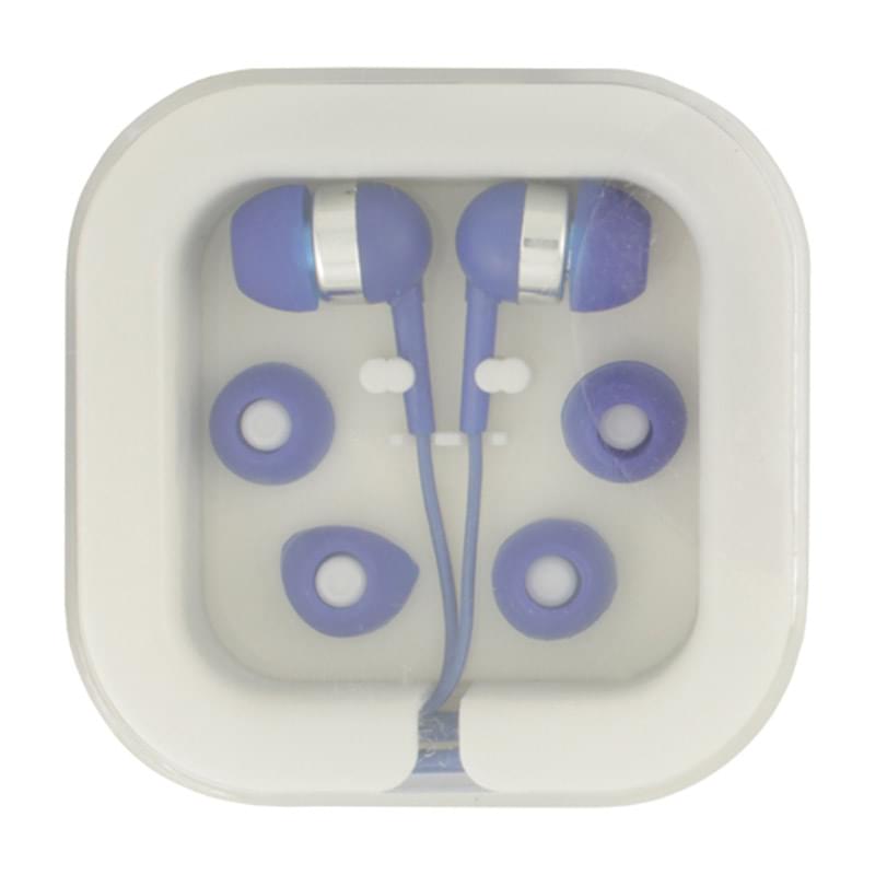 Royal Blue color option for Earbuds In Case W/Extra Ear Cushions