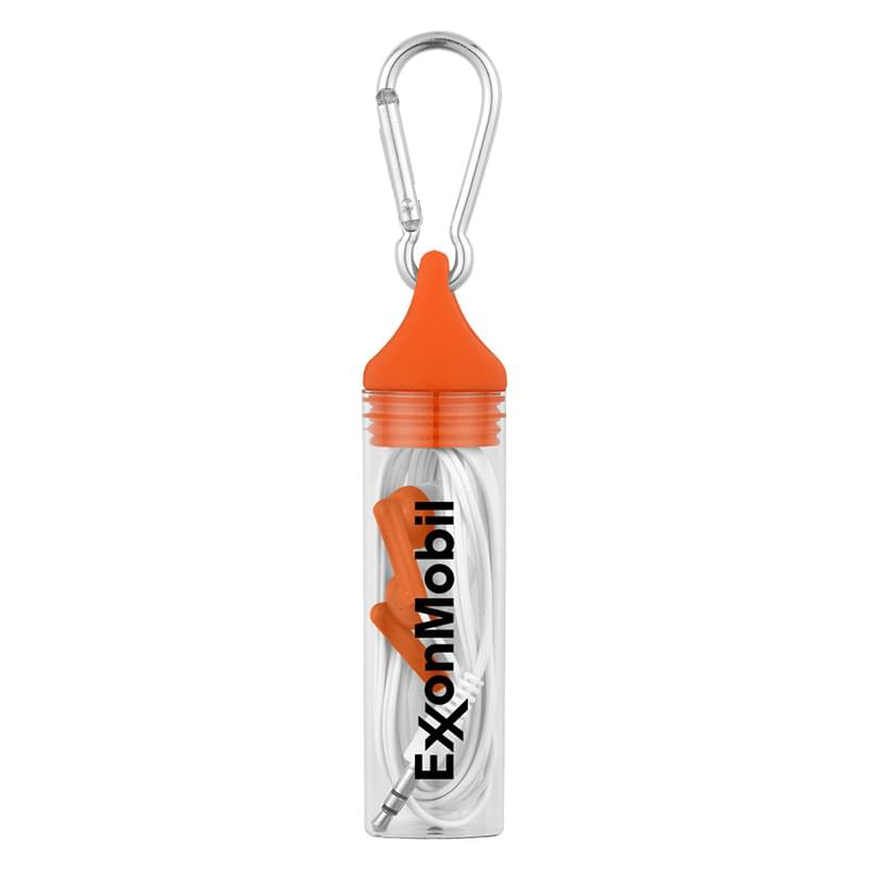 Orange color option for 48" Stereo Standard Earbuds