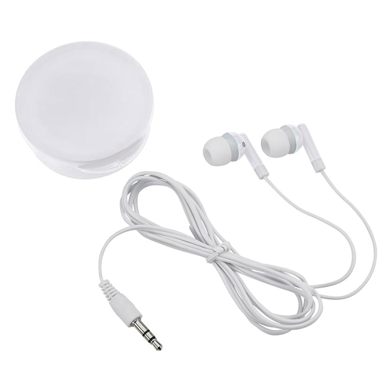 White color option for Antibacterial Case With Earbuds