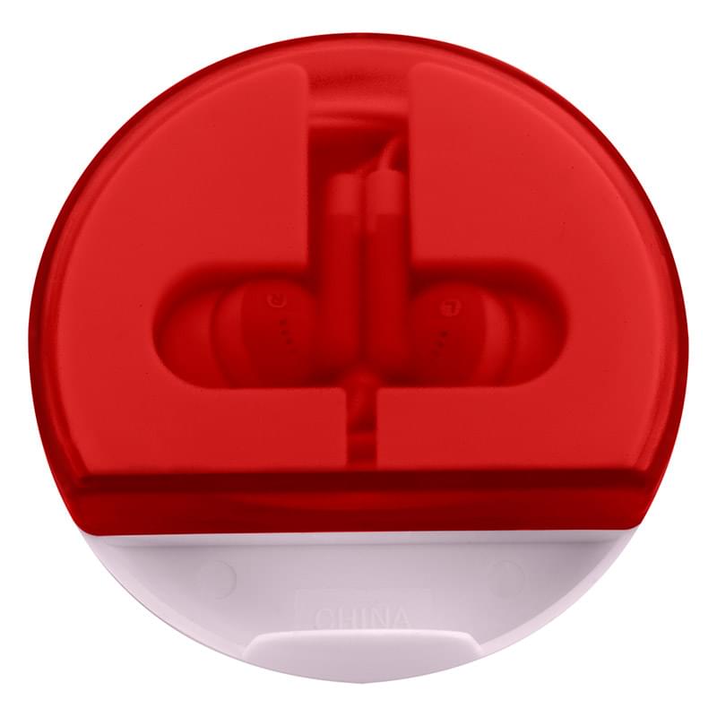 Red color option for Earbuds And Phone Stand Combo