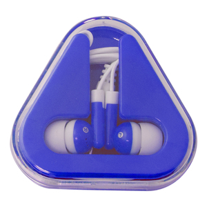 Photo of Ear Buds With Colored Triangle Case