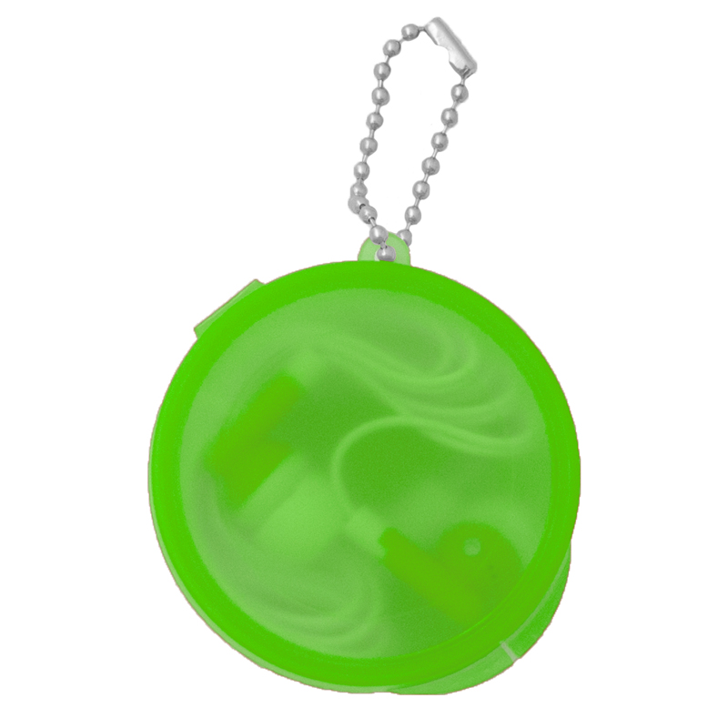 Green color option for Ear Buds With Round Case