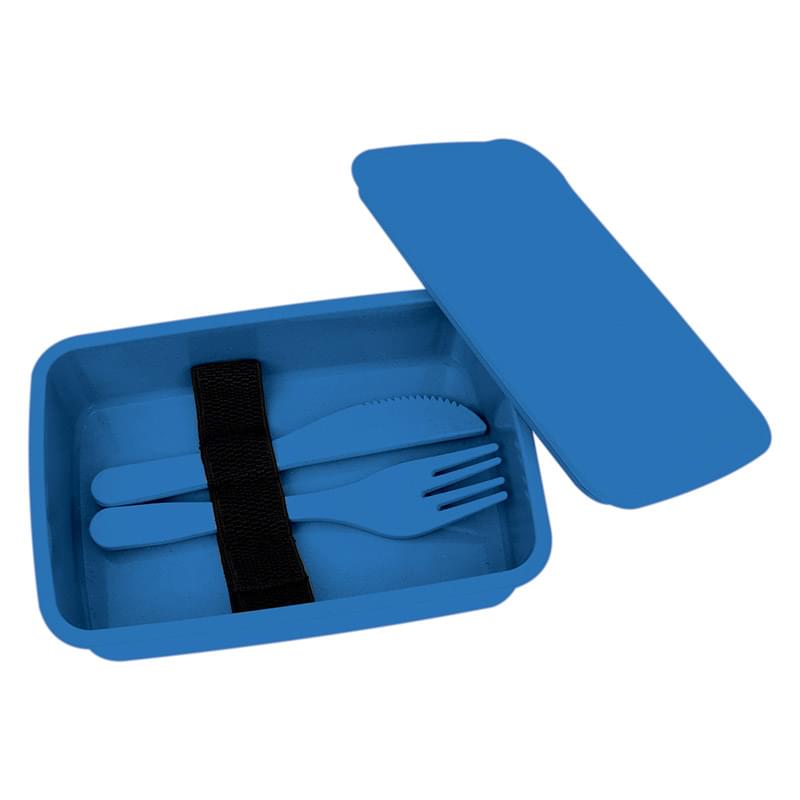 Blue color option for Natura Utensil Lunch Set