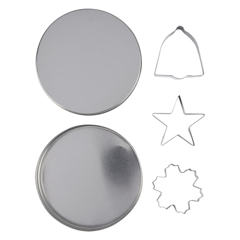 Silver color option for Fun Cookie Cutter Set