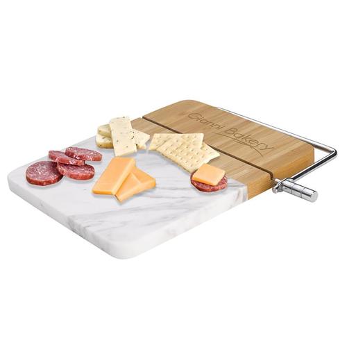 Photo of Marble Cutting Board Charcuterie Set