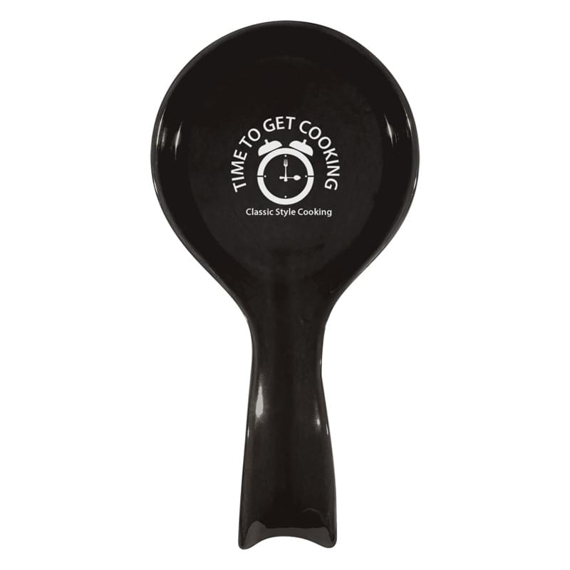 Black color option for Fda Approved Ceramic Spoon