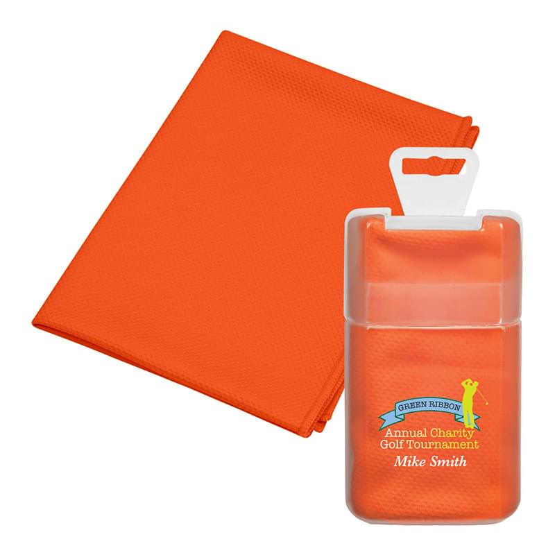 Orange color option for Extremely Absorbent Cooling Towel