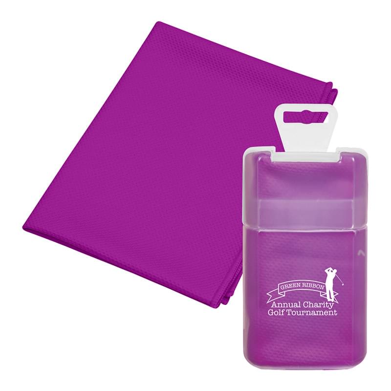 Purple color option for Extremely Absorbent Cooling Towel