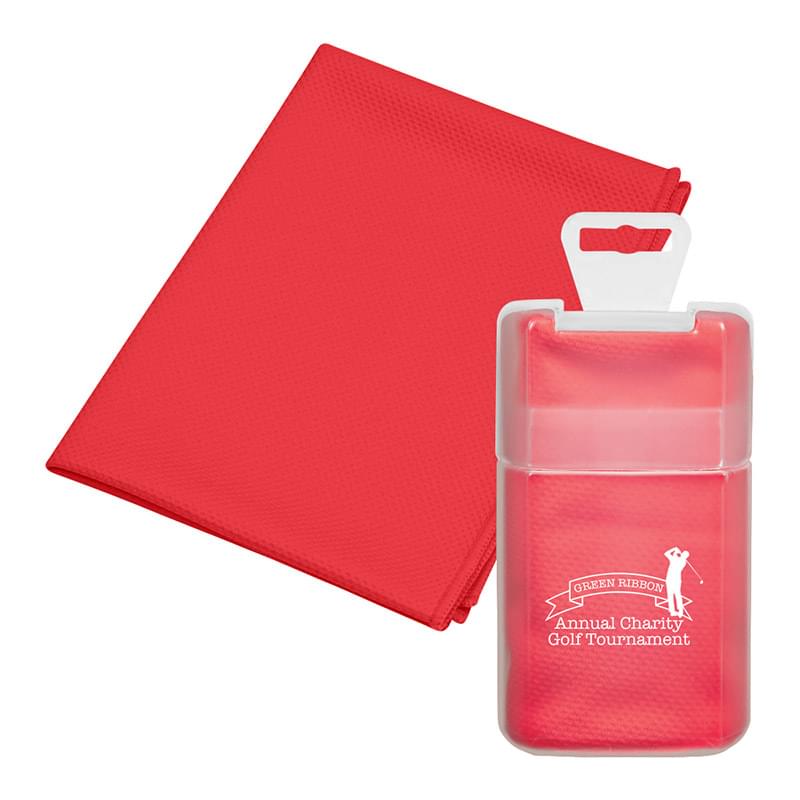 Red color option for Extremely Absorbent Cooling Towel