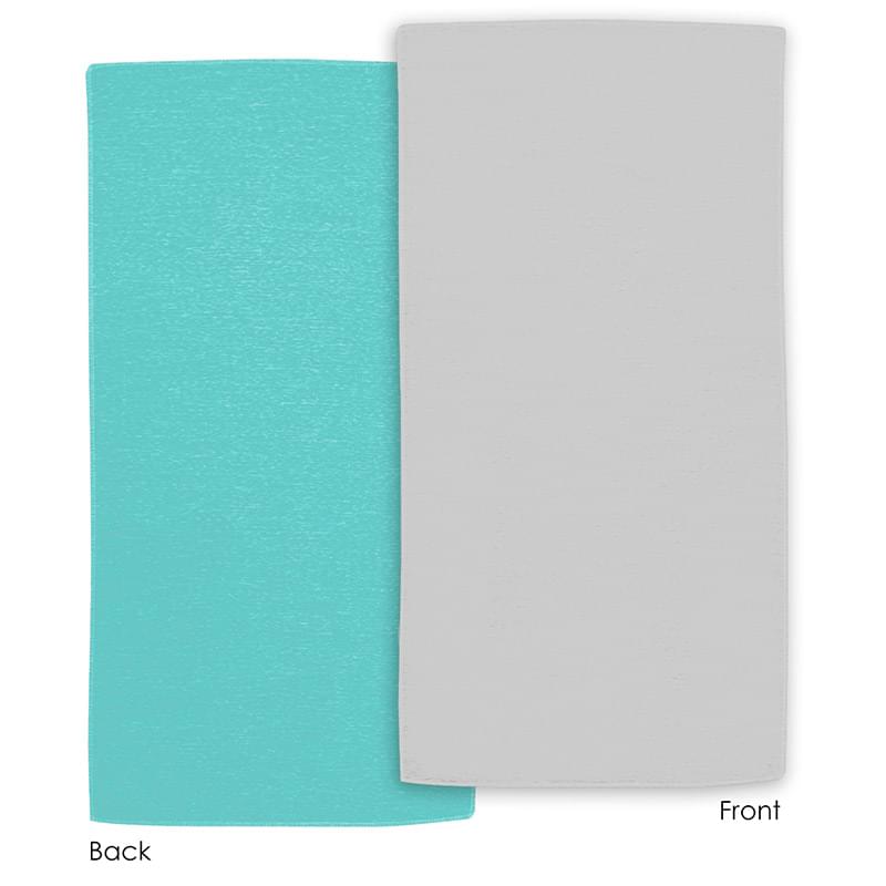 Lime Green color option for 12" X 24" Dye Sublimated Microfiber Towel