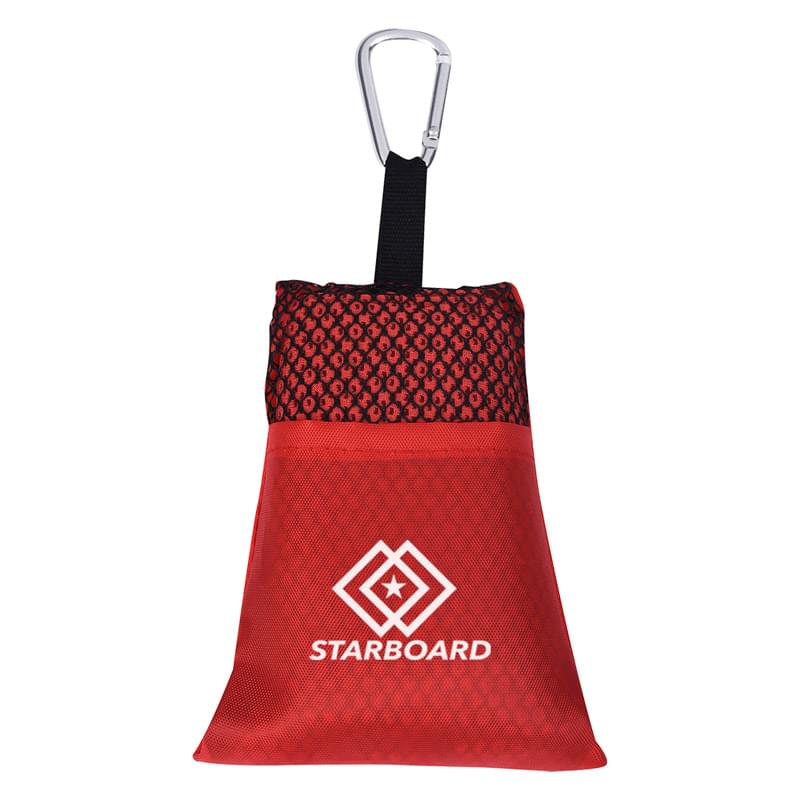 Red color option for Quick Absorbent Sports Towel