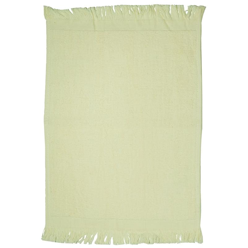 Natural color option for Fringed Cotton Rally Towel 11x18