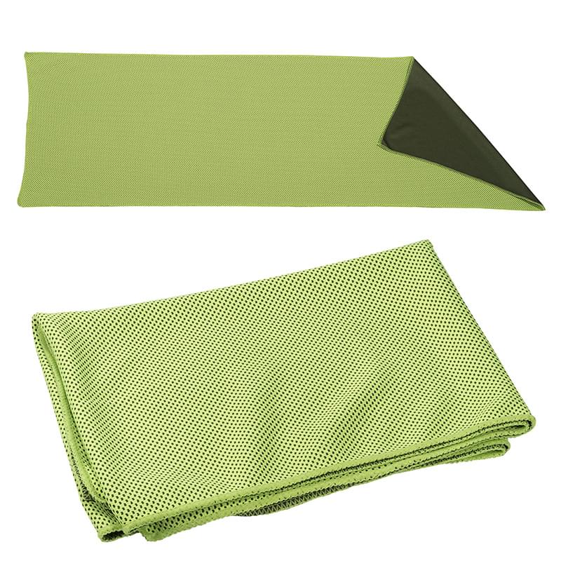 Lime Green color option for Workout Cooling Towel