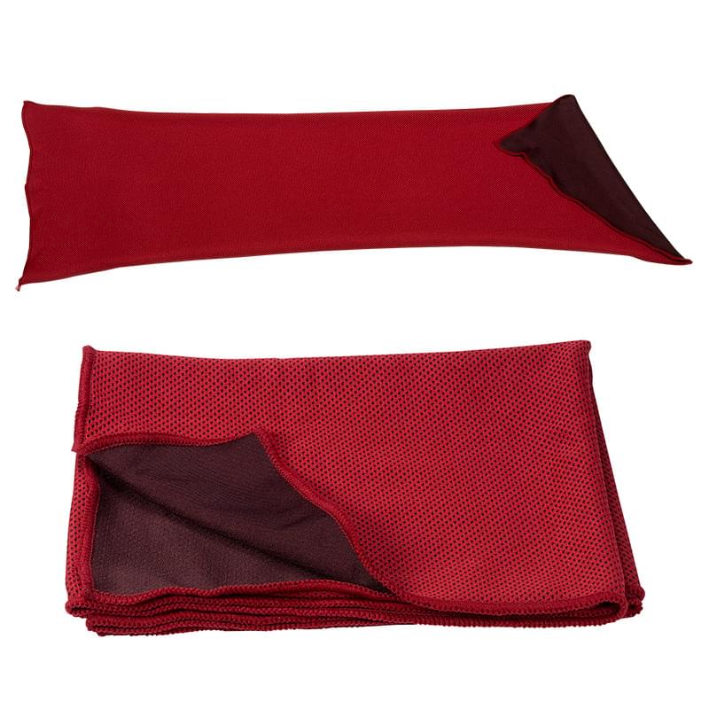 Red color option for Workout Cooling Towel