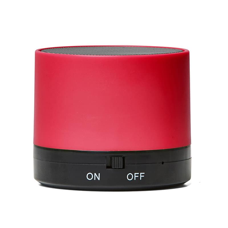 Red color option for Affordable Round Wireless Speaker