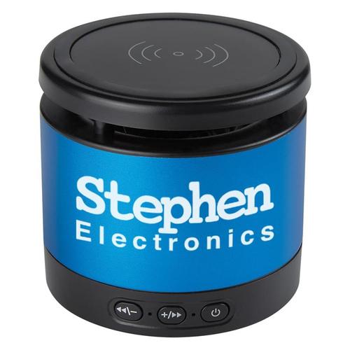 Main photo of Dynamic Stereo Speaker With Portable Charging Pad
