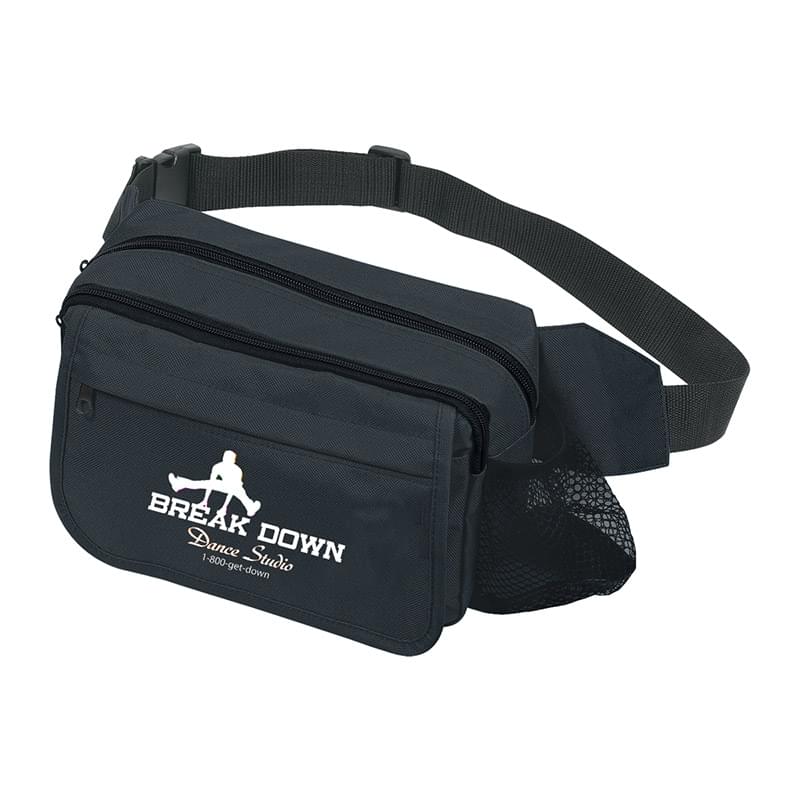 Black color option for Family Travels Fanny Pack