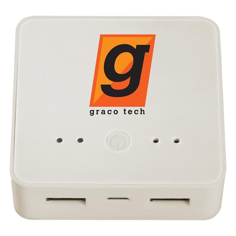 White color option for Lisse Charge It Up `Power Bank