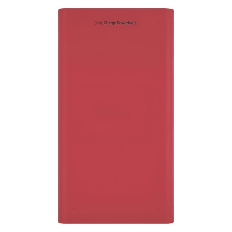 Red color option for Compact Wireless Charging Power Bank With Suction Cups