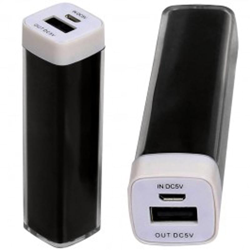 Black color option for Cube Shaped Mobile Power Bank