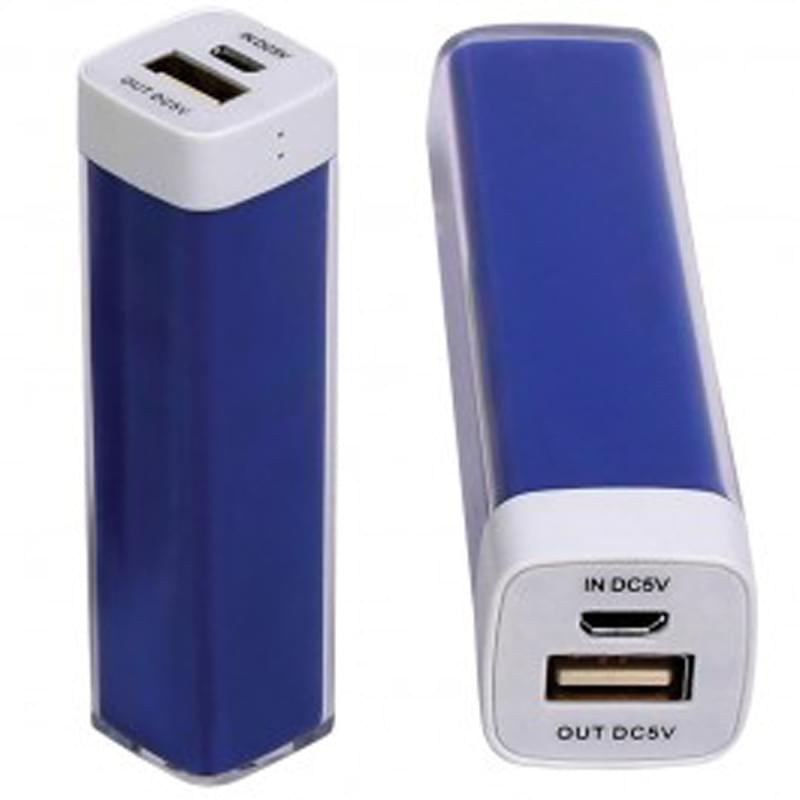 Blue color option for Cube Shaped Mobile Power Bank