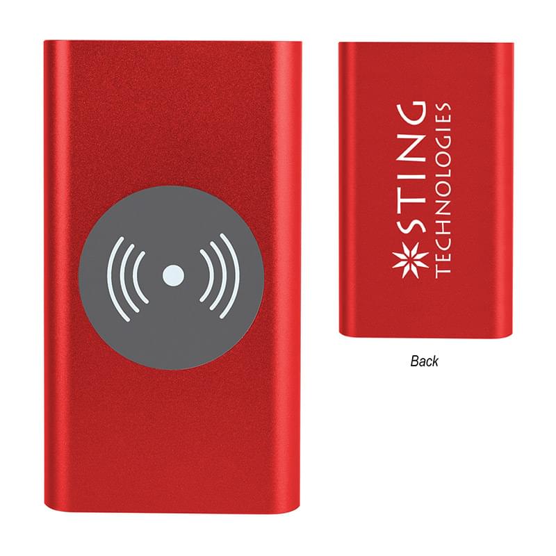 Red color option for High Density Wireless Charger & Power Bank