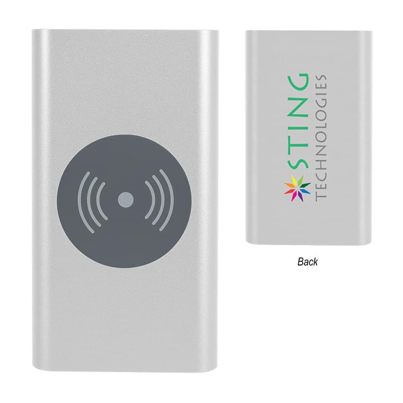 Silver color option for High Density Wireless Charger & Power Bank