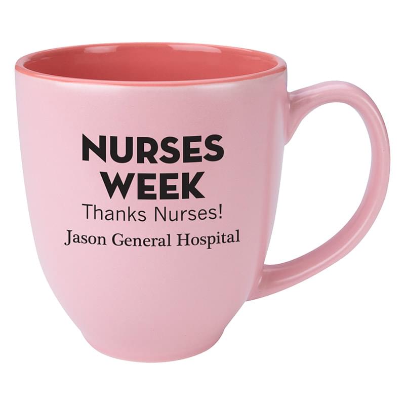 Light Pink color option for 14 Ounce Mug Cup