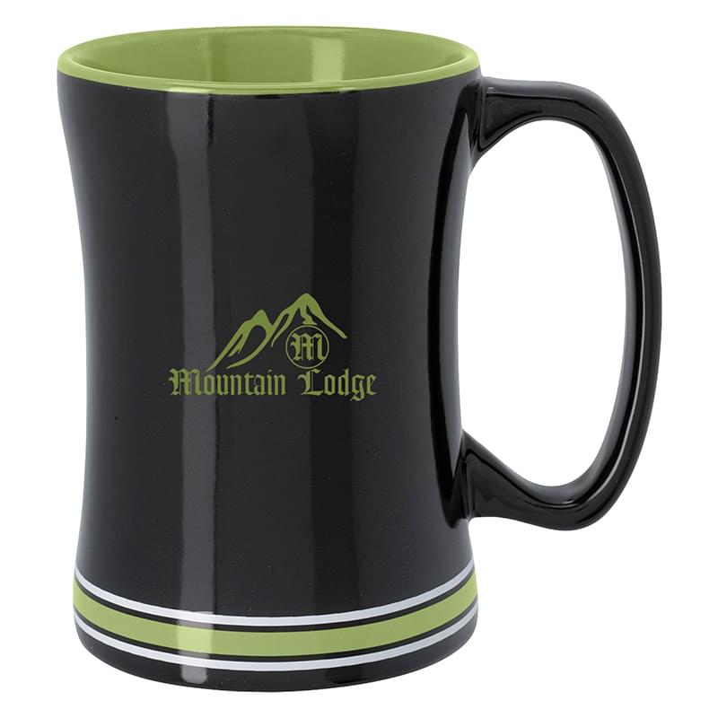 Lime color option for 14 Oz. Durable Ceramic Mug