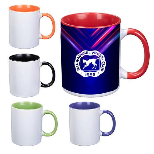 Main photo of 11 Oz. Colorful Dye Blast Mug For Full Color Imprint